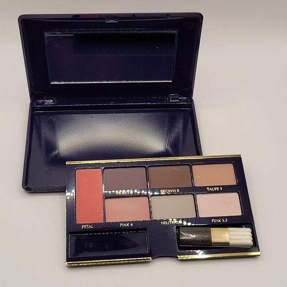 Vintage Estee Lauder Compact Disc Eyeshadow Palette Blush All Day - Picture 2 of 6